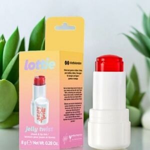 Lottie Jelly Twist Lip & Cheek Tint - Vibrant Red